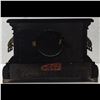 Image 4 : An Antique E. Ingrahm Co. Ornate Mantle Clock With Gilt Decal, Untested