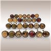 Image 1 : 25Pc Vintage Bean Brass Drawer Pulls
