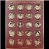 Image 10 : Franklin Mint History Of The United States Bronze Medal Complete Set