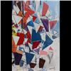 Image 3 : Signed Robert Goodnough (American, 1917-2010) Abstract O/C "Self Portrait L-G", 1994
