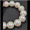 Image 8 : A Fine 11-12MM Akoya Pearl Necklace With 18K Gold Clasp And Original Box / Case, 40 Pearls Total