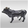 Image 1 : A 19th C Cast Bronze French Bull Sculpture