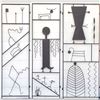 Image 1 : Myers Massie Studio Tri-folding Iron Art Screen