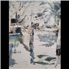 Image 3 : Dong Kingman (American, 1911-2000) Watercolor Landscape Painting