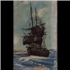 Image 3 : Signed Oil On Board Seascape Painting, Seems Old