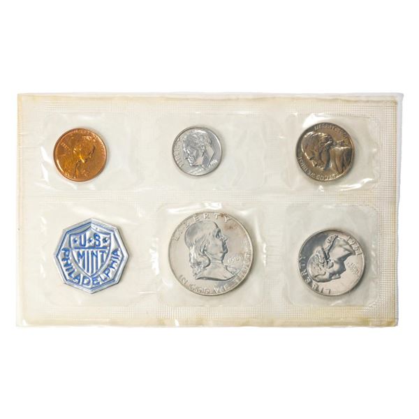 1961 (5) Coin Proof Set in Cellophane