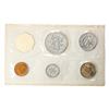 Image 2 : 1961 (5) Coin Proof Set in Cellophane