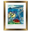 Image 1 : Chagall (1887-1985) "Fruits Et Fleurs Devant La Mer" Limited Edition Lithograph