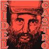 Image 2 : Steve Kaufman (1960-2010) "Fidel Castro" Original Mixed Media,Serigraph on Canvas
