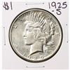 Image 1 : 1925-S $1 Peace Silver Dollar Coin