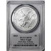 Image 2 : 2023 $1 American Silver Eagle Coin PCGS MS70 First Day of Issue Damstra Signature