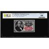 Image 1 : 1874 Fifth Issue Twenty-Five Cents Fractional Currency Note Fr.1309 PCGS Choice Unc 64