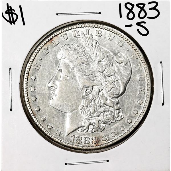 1883-S $1 Morgan Silver Dollar Coin