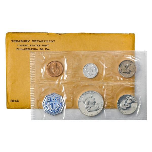 1960 (5) Coin Proof Set in Envelope