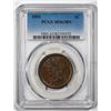 Image 2 : 1853 Braided Hair Cent Coin PCGS MS63BN