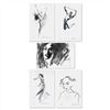 Image 1 : LeRoy Neiman (1921-2012) "Martha Graham 5 Piece Suite" Limited Edition Lithograph