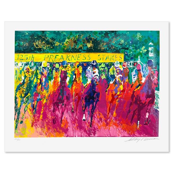 LeRoy Neiman (1921-2012) "125th Preakness Stakes" Limited Edition Serigraph on Paper