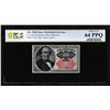 Image 1 : 1874 Fifth Issue 25 Cents Fractional Currency Note Fr.1309 PCGS Choice Unc 64PPQ