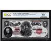 Image 1 : 1907 $5 Woodchopper Legal Tender Note Fr.91 PCGS About Uncirculated 55