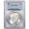 Image 1 : 1897 $1 Morgan Silver Dollar Coin PCGS MS63