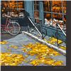 Image 2 : Viktor Shvaiko "Autumn in Paris (Black)" Limited Edition Serigraph on Paper
