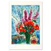 Image 1 : Chagall (1887-1985) "Le Bouquet De Renoncules" Limited Edition Lithograph on Paper