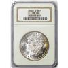 Image 1 : 1883-O $1 Morgan Silver Dollar Coin NGC MS64 Toning Old Fatty Holder