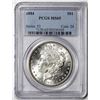 Image 1 : 1884 $1 Morgan Silver Dollar Coin PCGS MS65