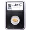 Image 2 : 3.57 Gram Caborca Sonora Mexico Gold Nugget NGC Vaultbox Unvaulted