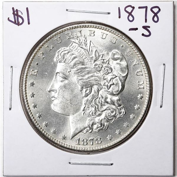 1878-S $1 Morgan Silver Dollar Coin
