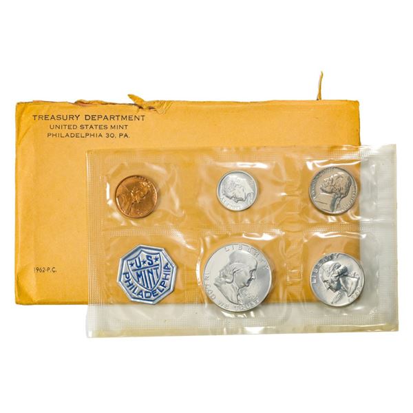 1962 (5) Coin Proof Set in Envelope