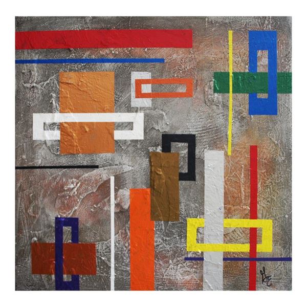 George Marlowe "Interruptions" Original Acrylic on Canvas