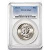 Image 1 : 1954-S Franklin Half Dollar Coin PCGS MS65
