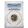 Image 1 : 1942-S Jefferson Nickel Cent Coin PCGS MS66 Nice Toning