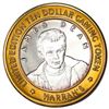 Image 2 : .999 Silver Harrahs Lake Tahoe, Nevada $40 Casino Limited Edition Gaming Token