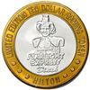 Image 1 : .999 Silver Hilton Las Vegas, Nevada $10 Casino Limited Edition Gaming Token