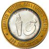 Image 1 : .999 Fine Silver Grand Casino $10 Limited Edition Gaming Token