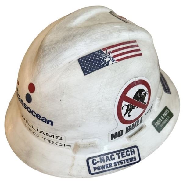 Deepwater Horizon (2016) - Mike Williams (Mark Wahlberg) Hero Transocean Hardhat