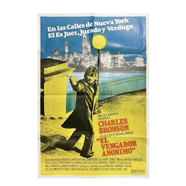 Death Wish (1974) - Argentine Poster (29" x 43")