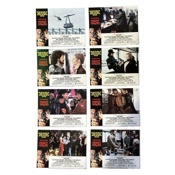 Nighthawks (1981) - Lobby Card Set (11" x 14" Each)