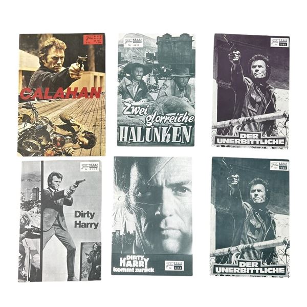 Magnum Force (1973) - Set of 6 German Mini-Programs