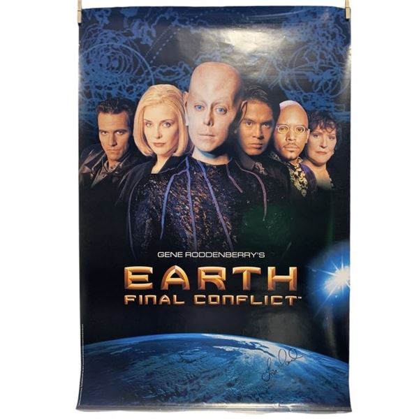 Earth: Final Conflict (1997–2002) - Lisa Howard (Lili Marquette) Signed Poster (27x39)