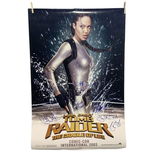 Lara Croft: Tomb Raider (2001) - Signed by 7 Poster (27x39)