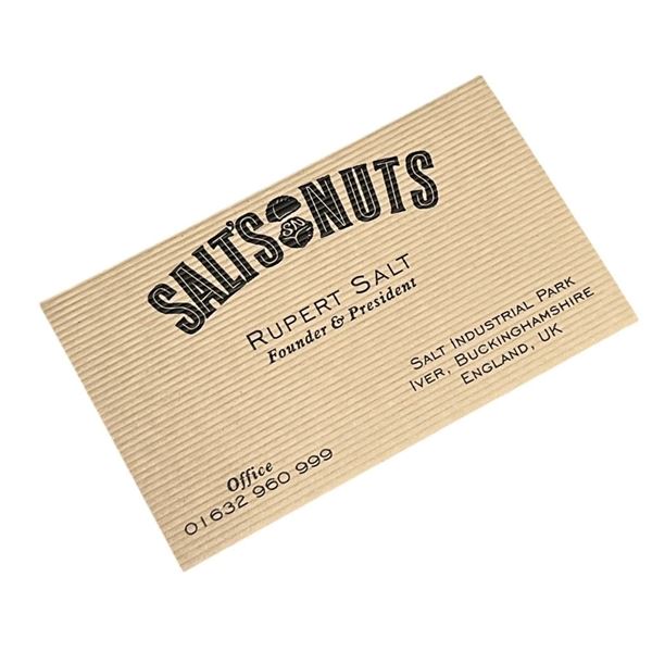 Charlie and the Chocolate Factory (2005) - Salt's Nuts Business Card