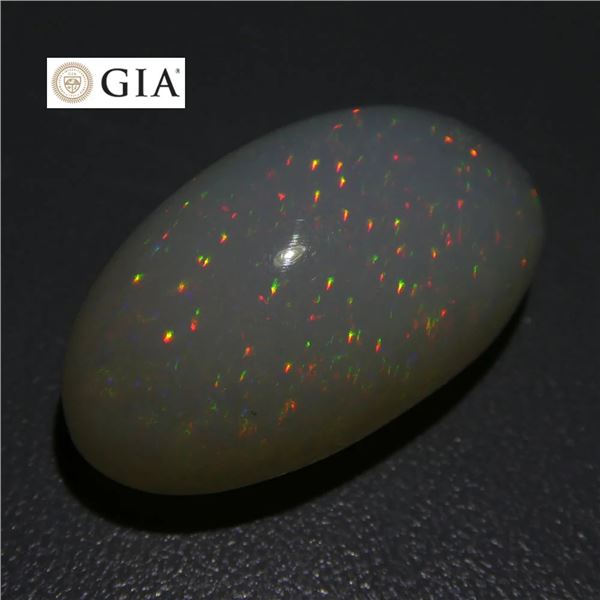 Large Rare 15.54 Ct GIA Certified Natural Opal