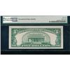 Image 2 : 1934C $5 Silver Certificate PMG 66EPQ