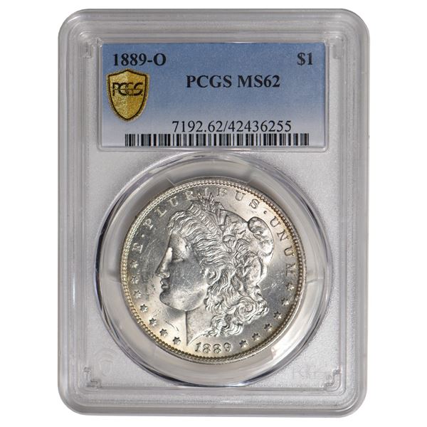 1899-O $1 Morgan Silver Dollar PCGS MS62