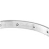 Image 2 : Cartier LOVE 18K White Gold 10 Diamond Bracelet  Size 17