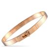 Image 1 : Hermes Kelly 18K Rose Gold Bracelet