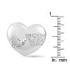 Image 4 : Chopard 18K White Gold Diamond Heart Earrings